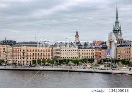 city view of old town of stockhold sweden on cloudy day 134200018