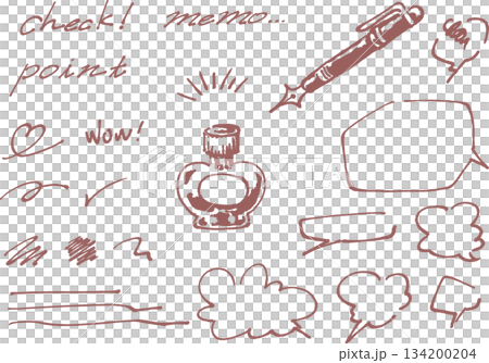 一套用鋼筆和墨水粗略繪製的設計圖 一套用鋼筆和墨水粗略繪製的設計圖 134200204