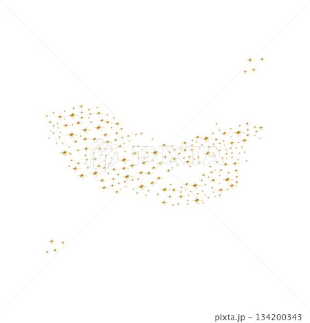 Star dust stardust gold luxury texture free vector illustration 134200343