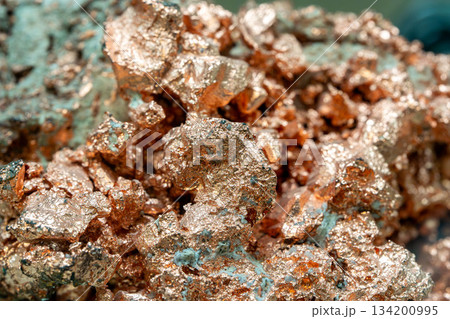 銅の鉱石の素材写真 134200995