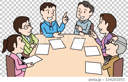 People meeting People meeting 134201053