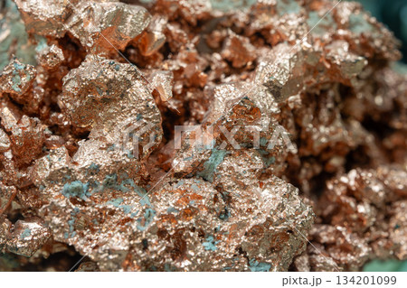 銅の鉱石の素材写真 銅の鉱石の素材写真 134201099