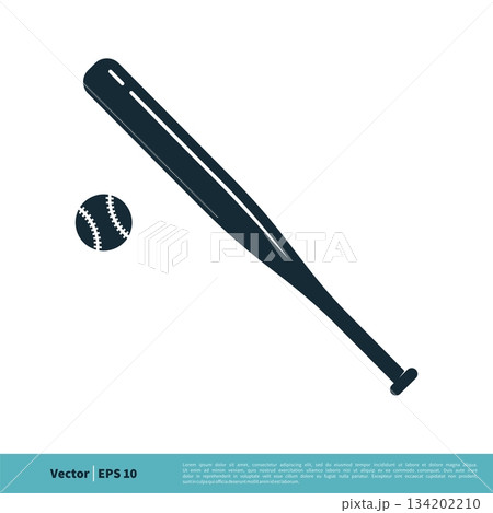 Baseball, Softball Sport Icon Vector Logo Template Illustration Design. Vector EPS 10. Baseball, Softball Sport Icon Vector Logo Template Illustration Design. Vector EPS 10. 134202210
