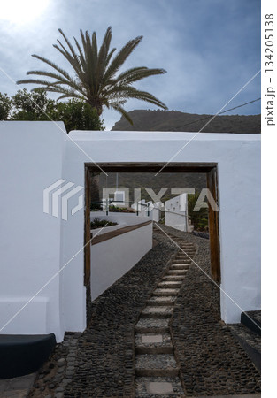 Stairs in a church area, Tenerife, Spain Stairs in a church area, Tenerife, Spain 134205138