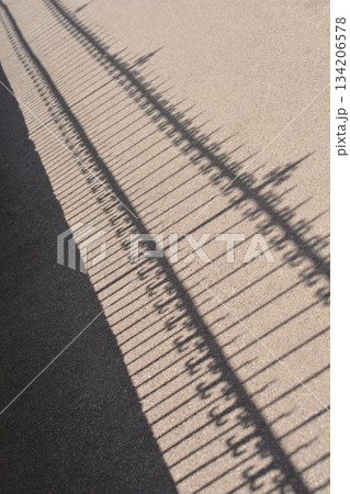 Fence Shadow Pattern 134206578