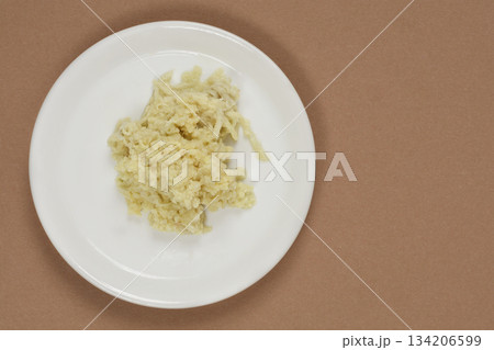 Grated Ginger Grated Ginger 134206599