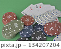 chips for poker 134207204