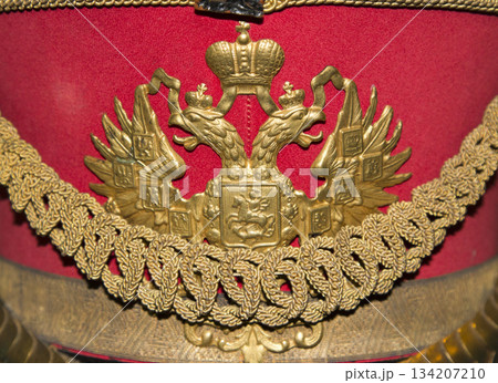 The double-headed eagle, the emblem of the Russian Empire The double-headed eagle, the emblem of the Russian Empire 134207210