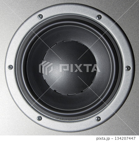 Close-up of a loudspeaker Close-up of a loudspeaker 134207447