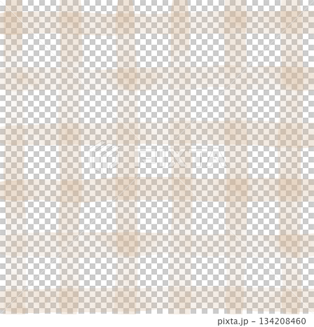 Brown Beige Plaid Gingham Check Hand Drawn Background Pattern Overlay Brown Beige Plaid Gingham Check Hand Drawn Background Pattern Overlay 134208460