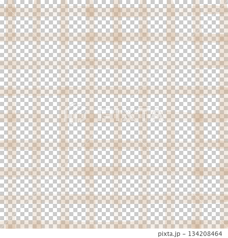 Brown Beige Plaid Gingham Check Hand Drawn Background Pattern Overlay Brown Beige Plaid Gingham Check Hand Drawn Background Pattern Overlay 134208464