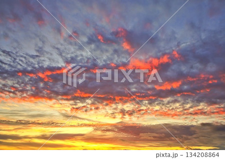 New Zealand Sky Replacement Rise From Lower Left Side 134208864