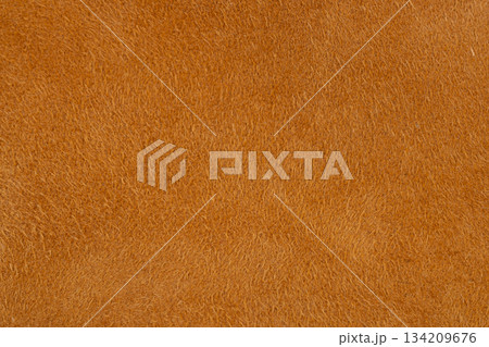Orange Brown Suede Leather Texture Material Background Orange Brown Suede Leather Texture Material Background 134209676