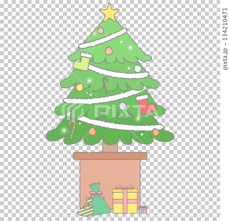 クリスマスツリー 134210471