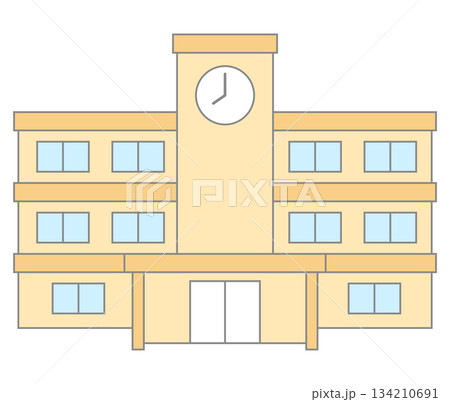 学校の校舎 134210691
