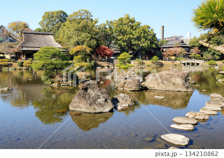 熊本　水前寺成趣園の優美な大名庭園 134210862