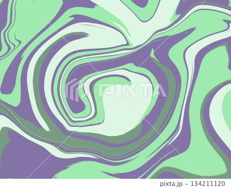 カラフルなマーブル模様 134211120