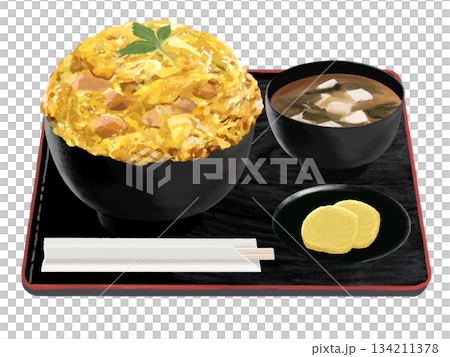 親子丼（特盛り定食） 134211378