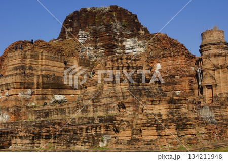 タイ アユタヤ  アユタヤ歴史公園 ワット・マハタートの風景 134211948