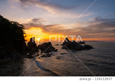 笹川流れ・夕景 134212657