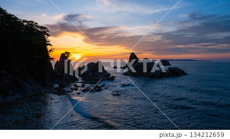笹川流れ・夕景 笹川流れ・夕景 134212659