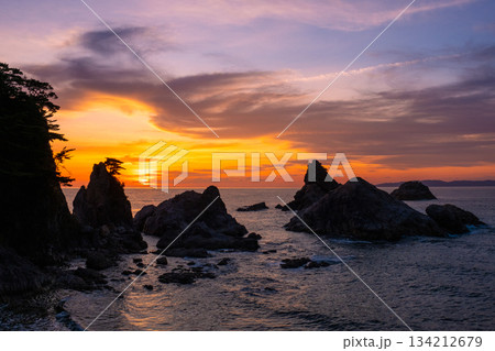 笹川流れ・夕景 笹川流れ・夕景 134212679
