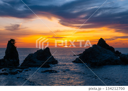 笹川流れ・夕景 134212700