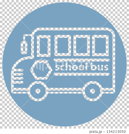 School bus simple icon 1-2-blue School bus simple icon 1-2-blue 134213050