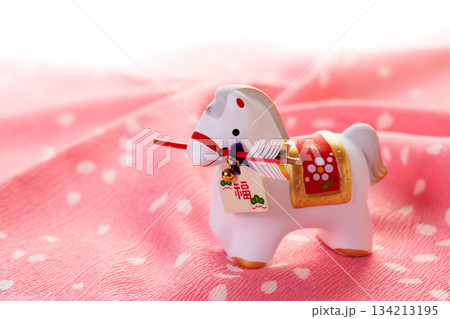 干支うま年の置物 干支うま年の置物 134213195