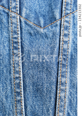 seam of blue denim texture background, jean fashion style seam of blue denim texture background, jean fashion style 134213302
