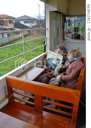 藍よしのがわトロッコ列車の展望席風景と車窓(キクハ32形) 藍よしのがわトロッコ列車の展望席風景と車窓(キクハ32形) 134214039