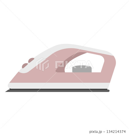 アイロンのシンプルなイラスト素材 アイロンのシンプルなイラスト素材 134214374