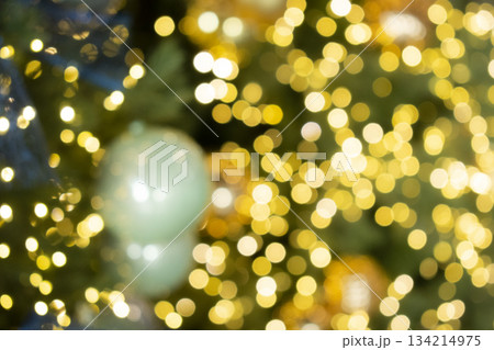 Christmas decoration bokeh background Christmas decoration bokeh background 134214975
