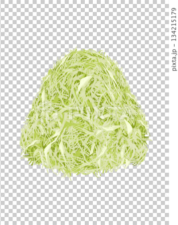 千切りキャベツ（大盛り）皿なし 134215179