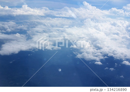 blue sky with clouds blue sky with clouds 134216890