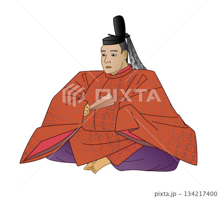 源兼昌　殿上人の冬の衣冠 134217400