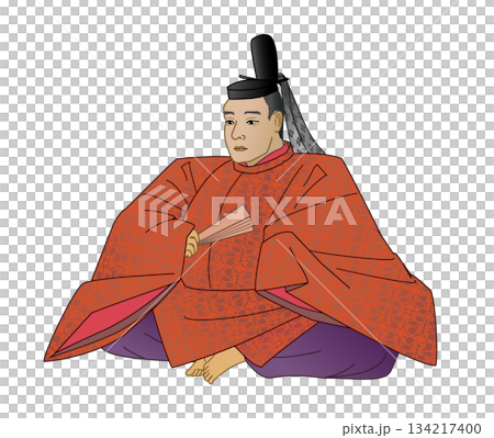 源兼昌　殿上人の冬の衣冠 134217400