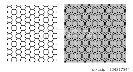 Honeycomb Hexagon Pattern Geometry Abstract Background. 134217544