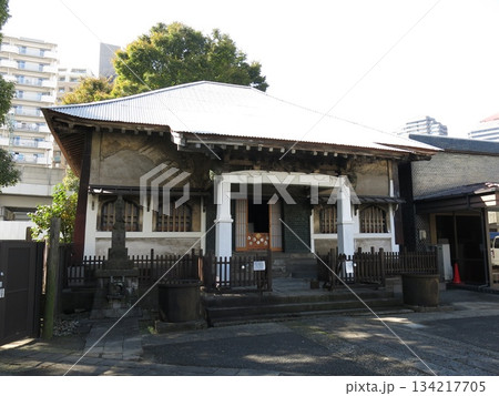 品川区北品川の善福寺(本堂) 品川区北品川の善福寺(本堂) 134217705