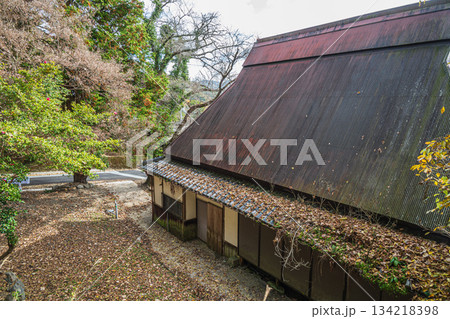 京都府笠置町の山中にある廃屋 134218398