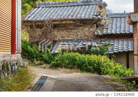 京都府笠置町の山中にある廃屋 134218400