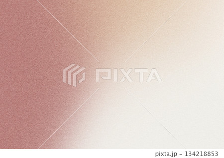 Abstract grainy fade from rose gold to creamy beige creating soft modern background 134218853