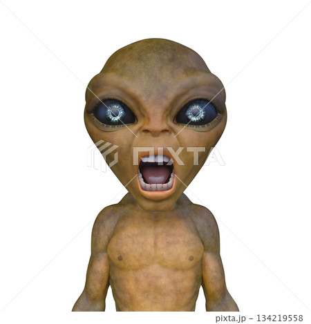 エイリアンの顔 134219558