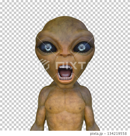 エイリアンの顔 134219558