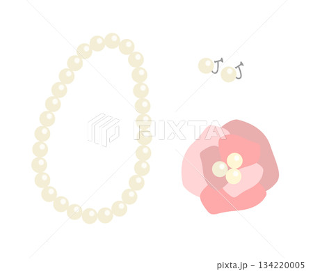 パールのアクセサリーのセット 134220005