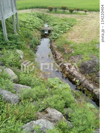 盲清水　鎌倉時代の伝説に由来する湧水　岩手県花巻市笹間地区 134220404