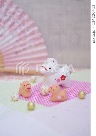 午年　走りまわる子馬 134220413