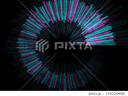 Abstract blue purple circular spiral lines tech grunge background Abstract blue purple circular spiral lines tech grunge background 134220466