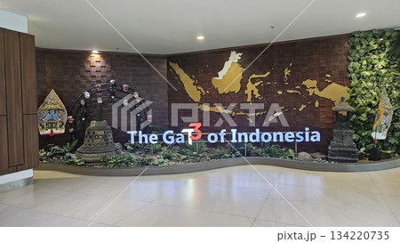 This is the airport situation at Seokarno-Hatta Jakarta. This is the airport situation at Seokarno-Hatta Jakarta. 134220735