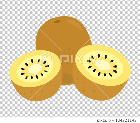 ゴールドキウイ　複数 134221148